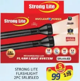 Strong Lite Flashlight Srl8Sled