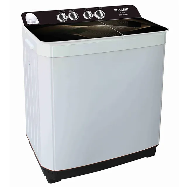 Sonashi Twin Tub Semi Automatic Washing Machine 400W, SWM1002N1