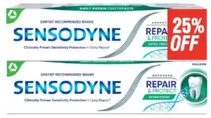 Sensodyne معجون أسنان إصلاح وحماية متقدمة