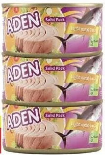 Aden تونة لحم خفيف