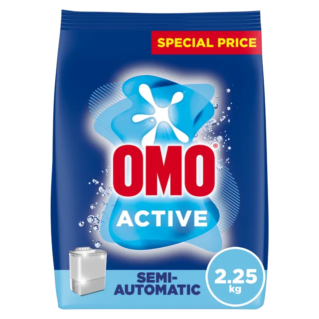 Omo Semi-Automatic Powder Laundry Detergent - Active