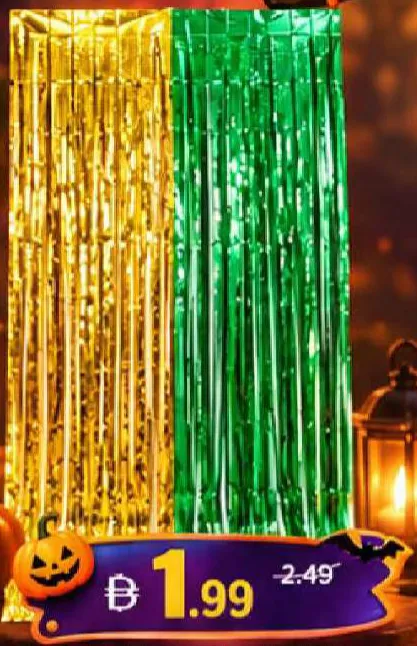 Foil Curtain Assorted