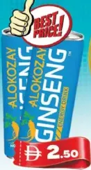 Alokozay Ginseng Energy Drink