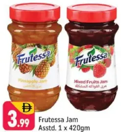 Frutessa Jam Assorted