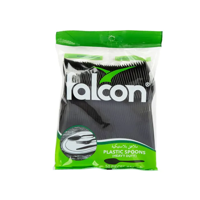 Falcon Heavy Duty Plastic Spoons 50pcs