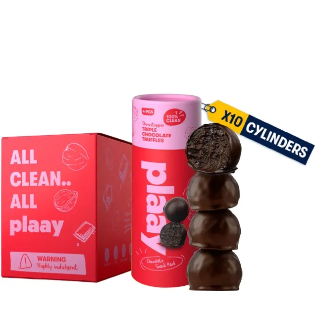 Plaay Triple Chocolate Truffles