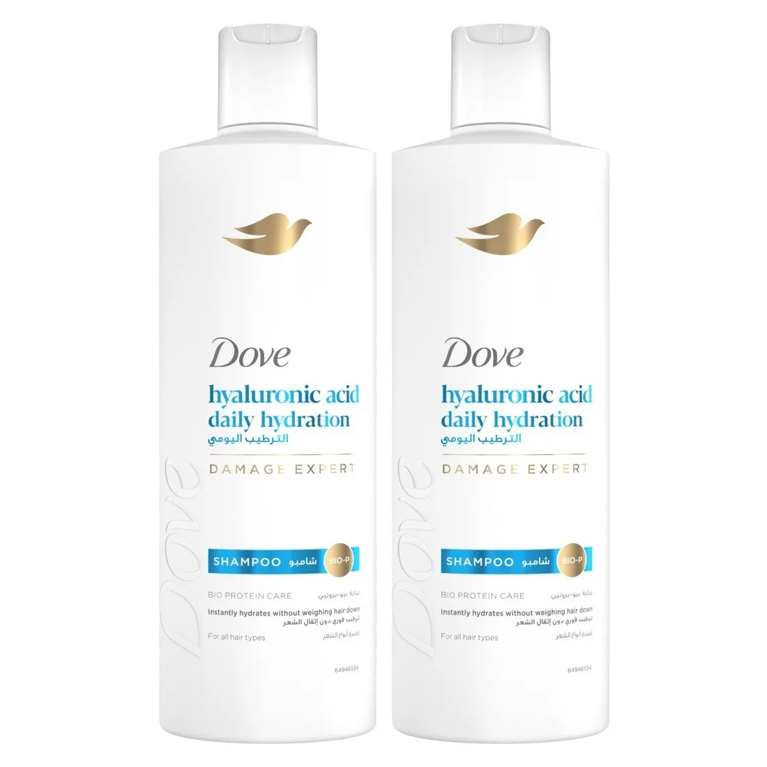 Dove شامبو العناية اليومية 350Mlx2Pcs