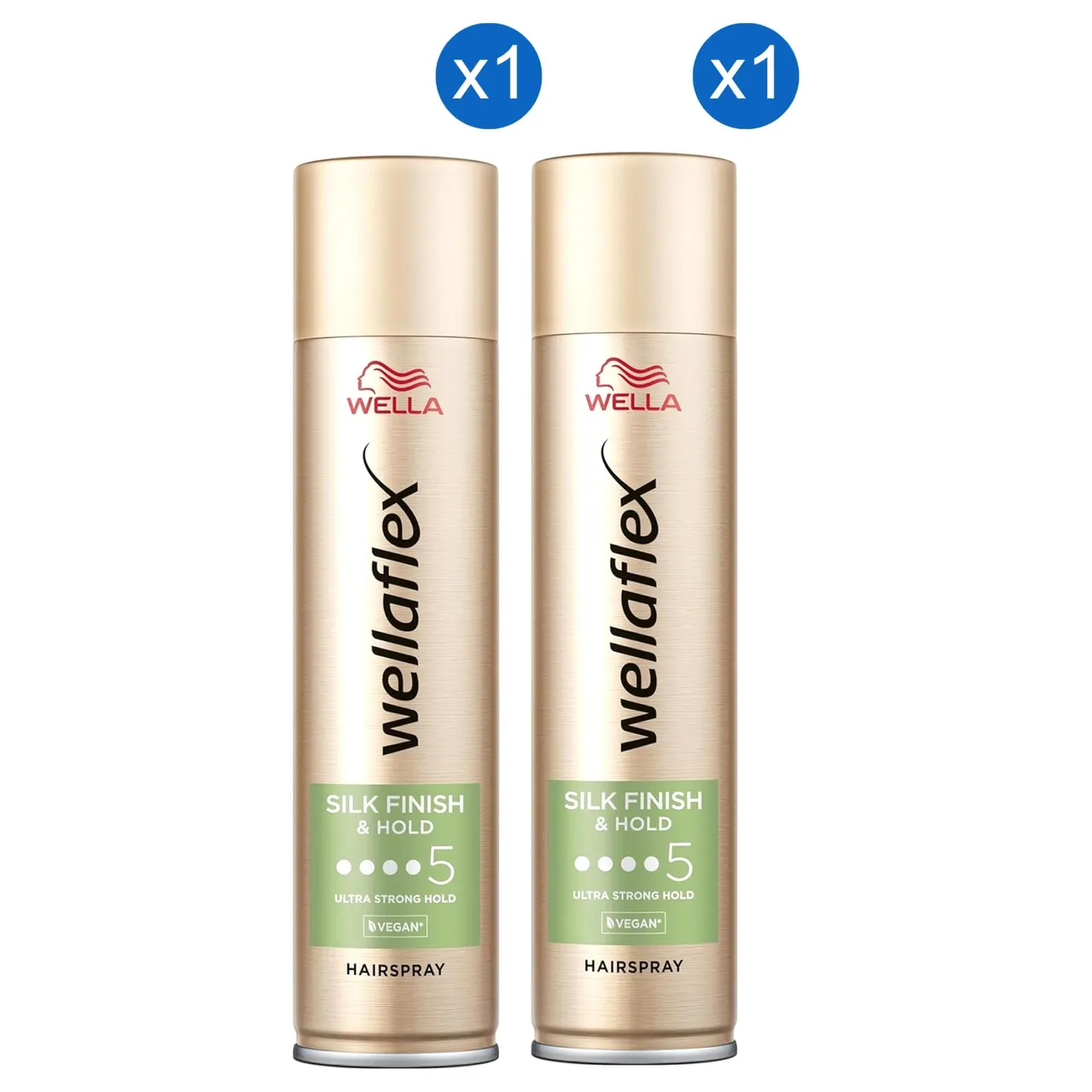 Wellaflex بخاخ شعر بلمسة حريرية وتثبيت