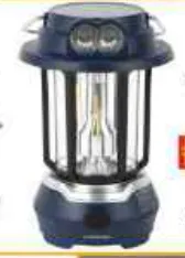 Olsenmark مصباح طوارئ يعمل بالطاقة الشمسية