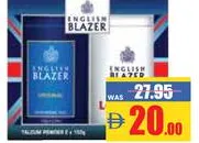 English Blazer Talc Assorted