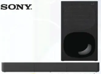 Sony 5.1 Channel Sound Bar With Bluetooth Speaker HTS20R