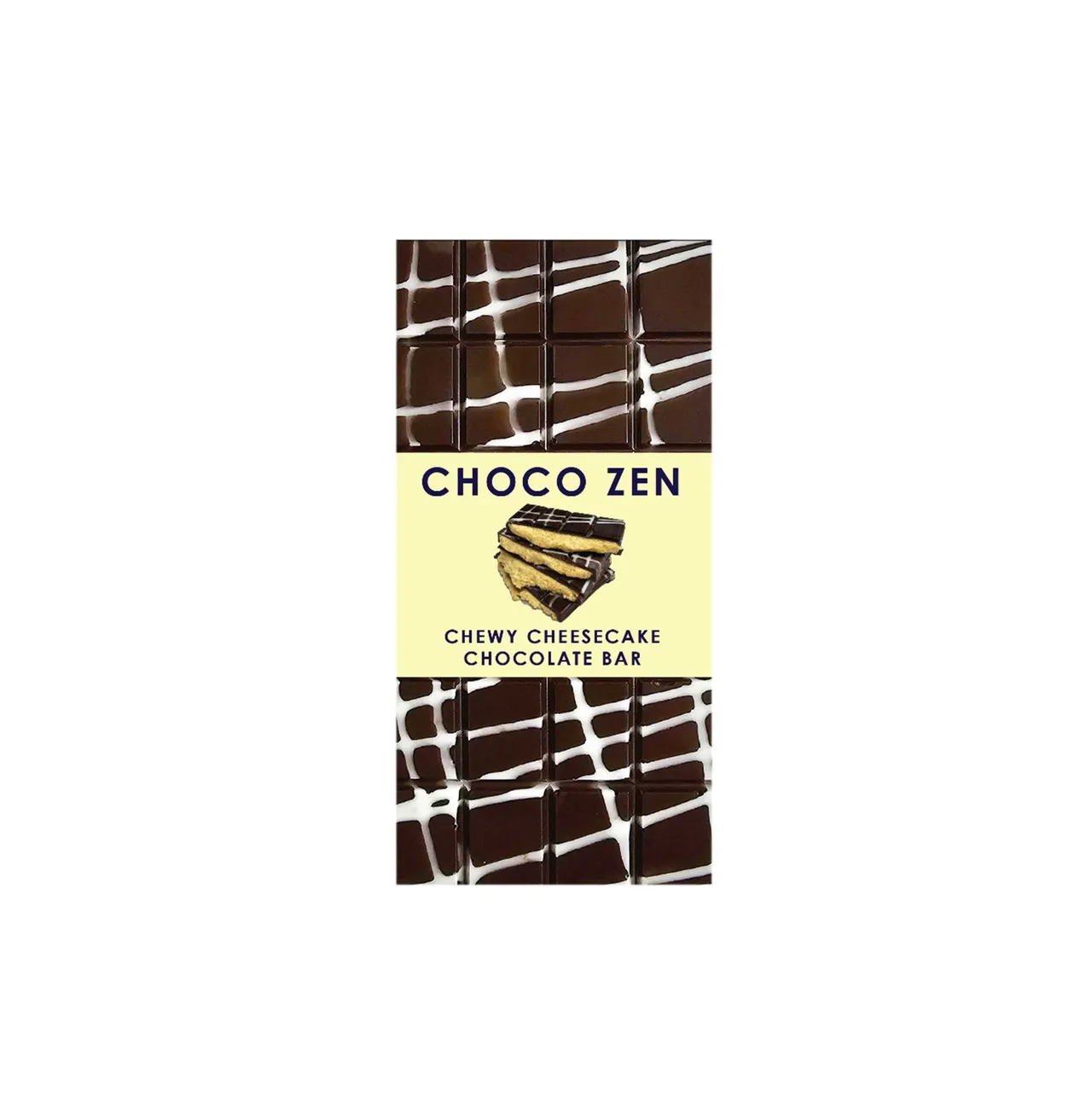 Choco Zen لوح شوكولاتة بتشيز كيك قابل للمضغ
