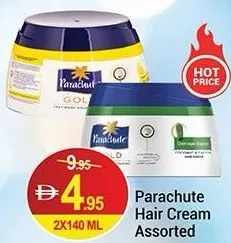 Parachute Hair Cream Assorted
