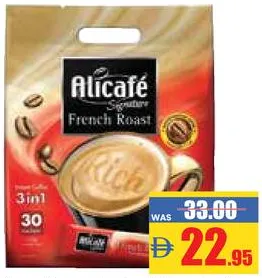 Alicafé French Roast 3 In 1 Instant Coffee