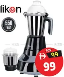 Clikon خلاط وطاحونة هندية 2 في 1