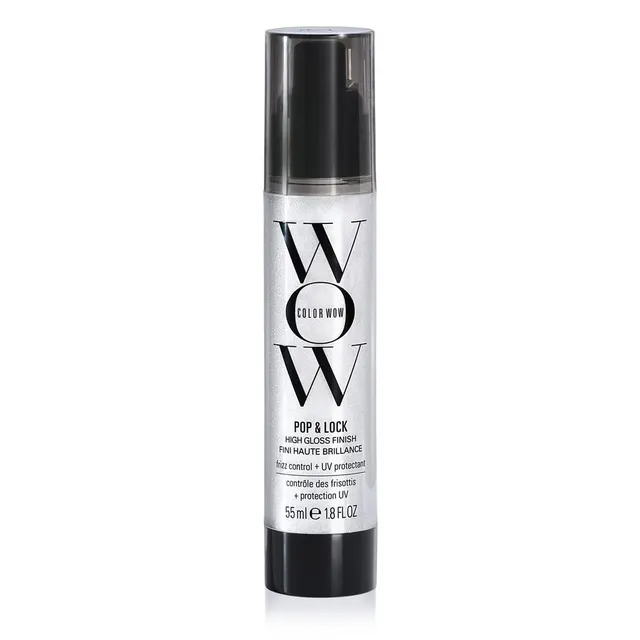 Color Wow Pop Lock High Gloss Finish Frizz Control Serum Prevent Color Fade Seal Split Ends and Add Gloss Get Silky Shiny Hair