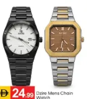 Dzire Mens Chain Watch