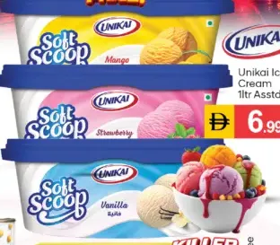 Unikai Ice Cream Assorted