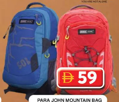 Para John حقيبة جبل