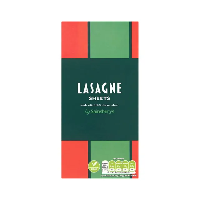 Sainsbury's Sainsburys Lasagne Sheets