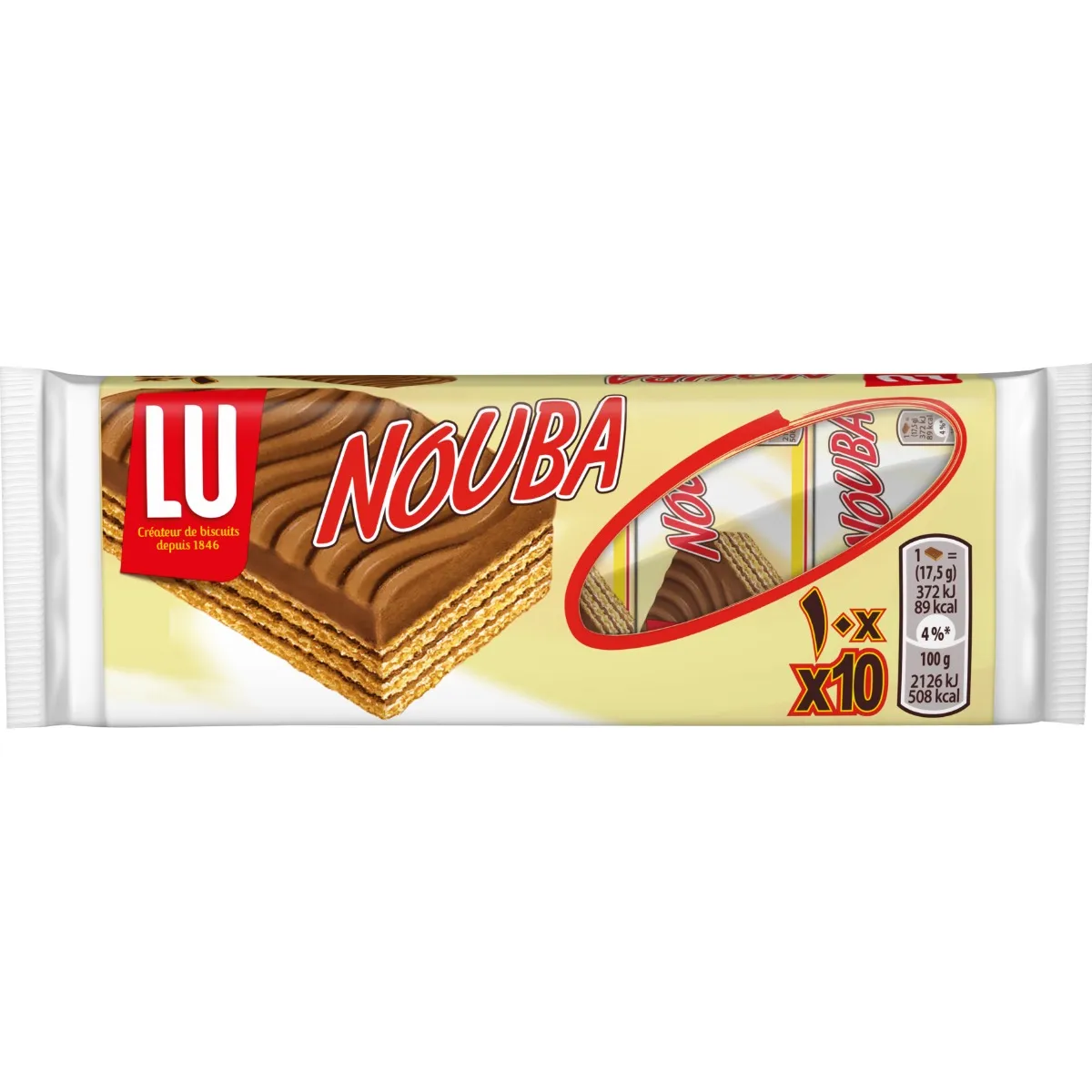 Mondelez Nouba بسكويت شوكو عبوة مزدوجة