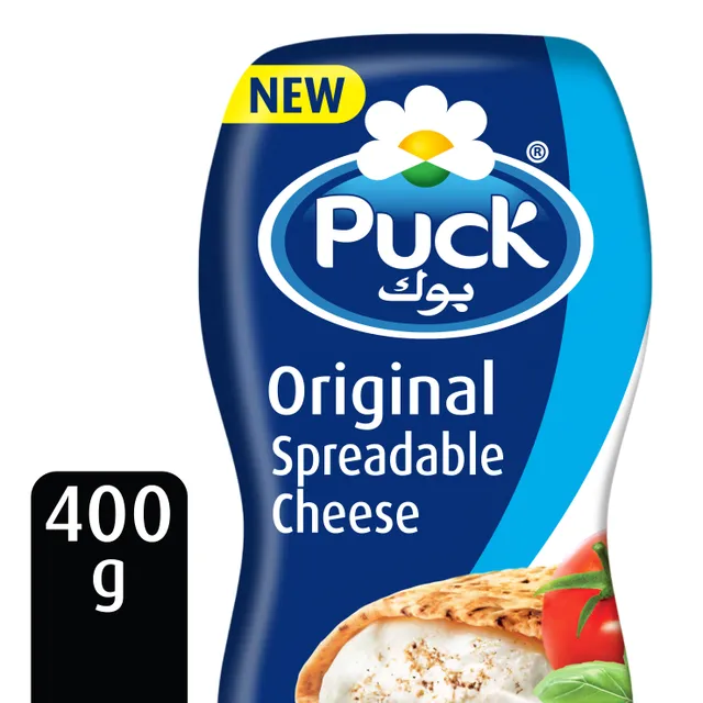 Puck Squeezable Cream Cheese Spread