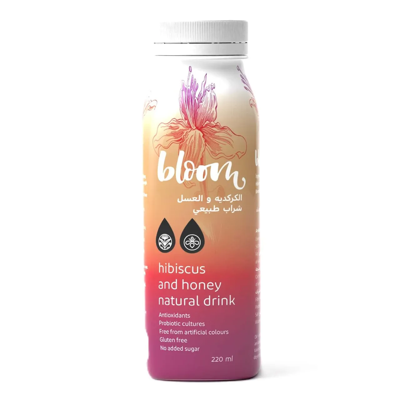 Bloom مشروب طبيعي بالكركديه والعسل