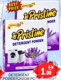 Le Pristine Detergent Powder Lavender
