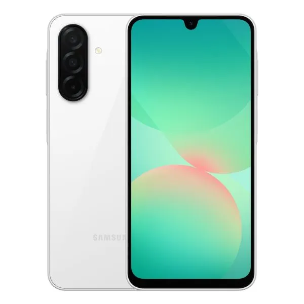 Samsung Galaxy A26, 6GB RAM 128GB Storage, White, SMA266BZWIMEAW