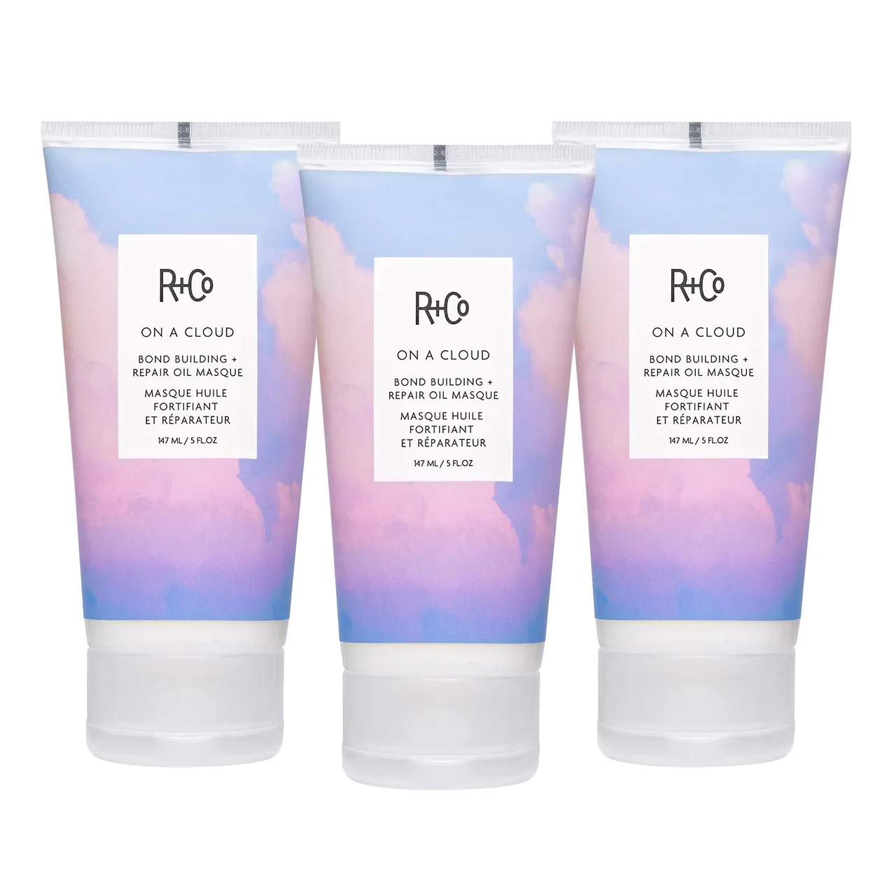 R+Co RCo ON A CLOUD قناع زيت إصلاح وبناء الروابط