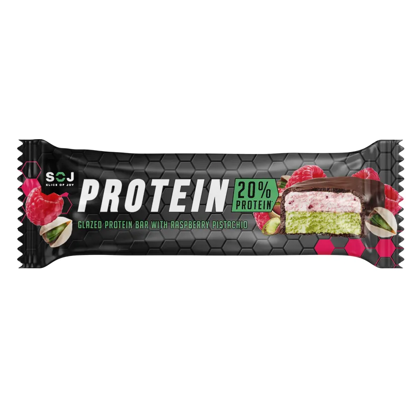 لوح بروتين Protein SOJ بنكهة التوت والفستق