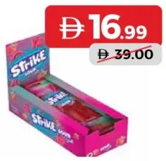 Strike Gummy Candies Sour Mixed Fruit