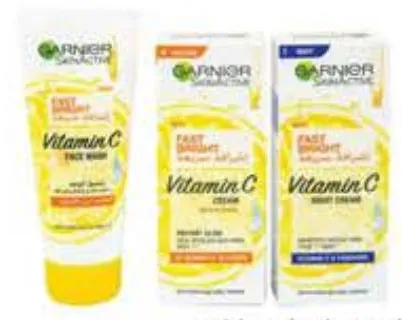 Garnier Ff كريم نهاري + كريم ليلي + غسول للوجه
