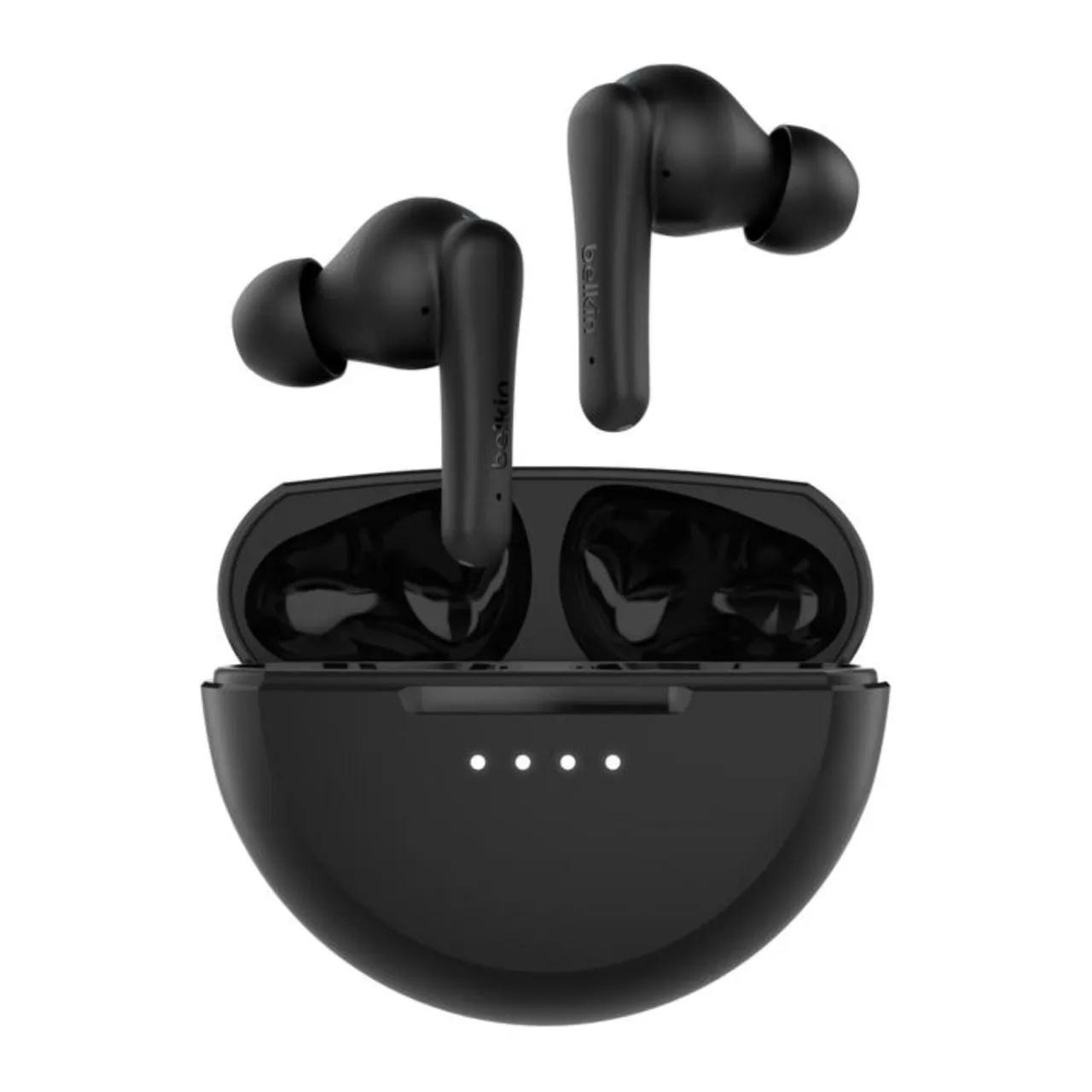 Belkin سماعة أذن لاسلكية حقيقية داخل الأذن SoundForm Rhythm، أسود