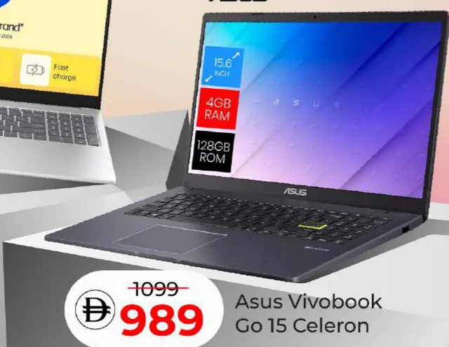 ASUS Vivobook Go 15 Celeron 4 GB RAM/128 GB Rom