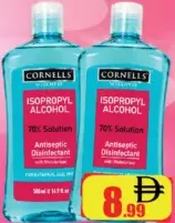 Cornells Isopropyl Alcohol