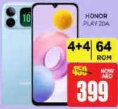 Honor Play 20A 4+4 Ram / 64 Rom