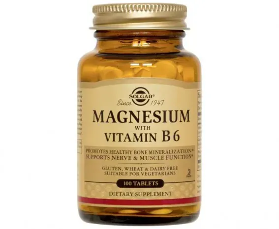 solgar Magnesium Vit B6 100Tab