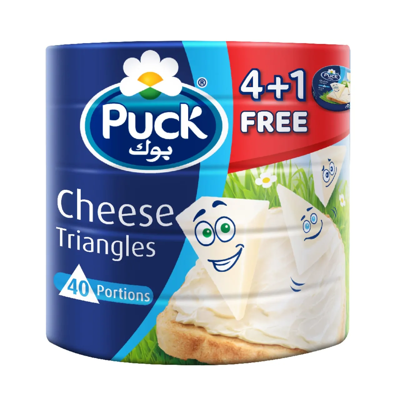 Puck جبنة ديلايت المثلثة