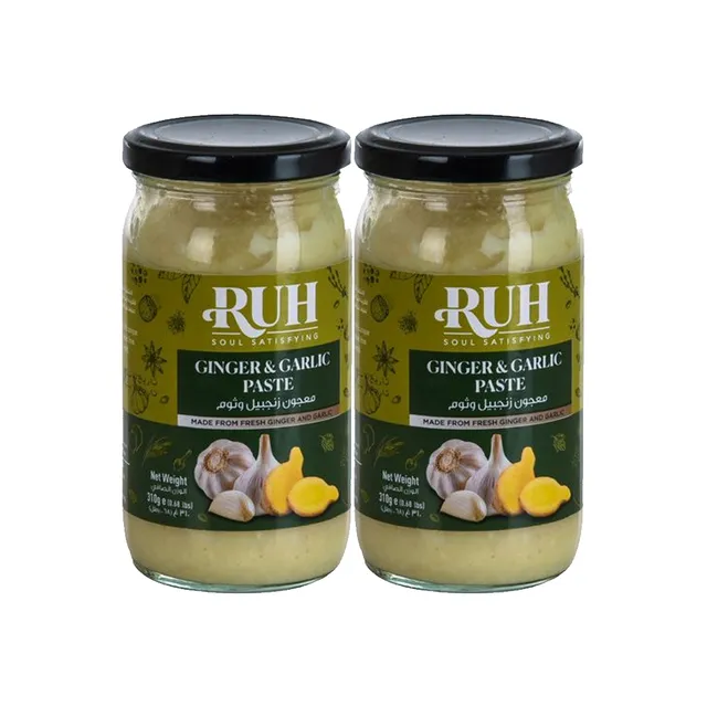 Ruh Ginger Garlic Paste 310GMX 2Pcs