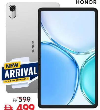 Honor Pad X7b Tablet WiFi, 128GB, 4GB RAM, Grey