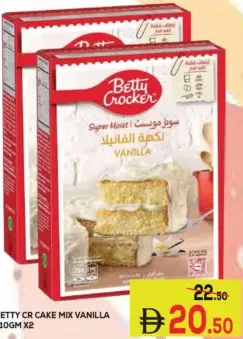 Betty Crocker Vanilla Cake Mix