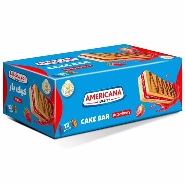 Americana Strawberry Cake Bar