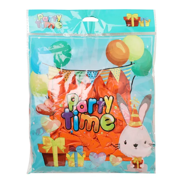 Dan Party Time Balloons - 100 Pieces