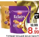 Tiffany Eclair Milk White, Assorted
