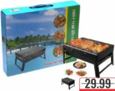 Portable Folding Charcoal Bbq Grill