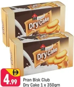 Pran Bisk Club Dry Cake