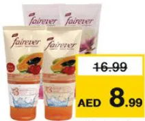 Fairever غسول الوجه فيرايفر + مقشر