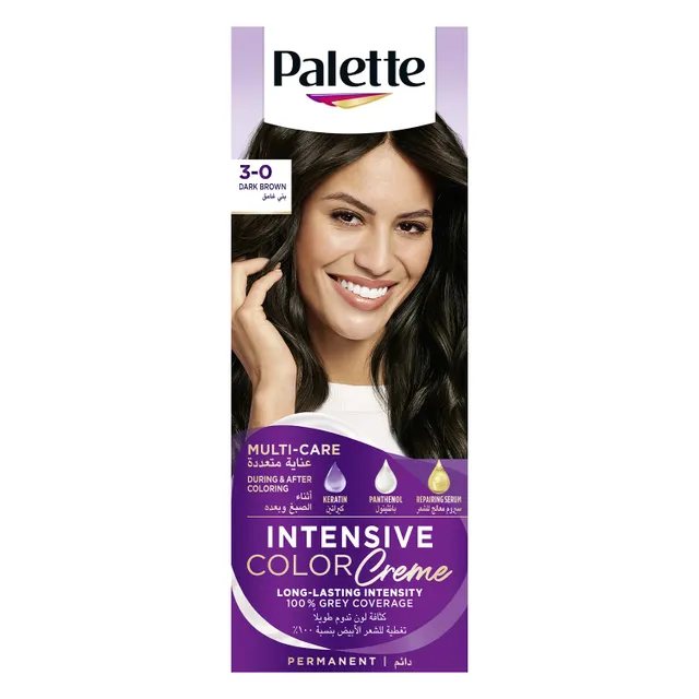 Palette Intensive Color Creme 3-0 Dark Brown 1 pkt