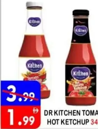Dr.Kitchen Tomato/Hot Ketchup